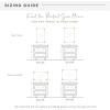 imageMCS 20x34 Nickel Metal Corner Frameless MirrorBrass