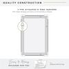 imageMCS 20x34 Nickel Metal Corner Frameless MirrorNickel