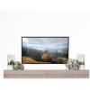 imageMCS 72Inch Mantel Master ampamp Co Walnut Woodgrain Finish Solid Wood Floating Fireplace Mantel Long Floating Shelf for Livingroom with Wood Cleat Hanging System Photo and Home Decor Display ShelfWalnut Woodgrain
