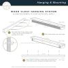 imageMCS 72Inch Mantel Master ampamp Co Walnut Woodgrain Finish Solid Wood Floating Fireplace Mantel Long Floating Shelf for Livingroom with Wood Cleat Hanging System Photo and Home Decor Display ShelfNatural Woodgrain