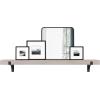 imageMCS 72Inch Mantel Master ampamp Co Walnut Woodgrain Finish Solid Wood Floating Fireplace Mantel Long Floating Shelf for Livingroom with Wood Cleat Hanging System Photo and Home Decor Display ShelfNatural Woodgrain