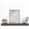 imageMCS 72Inch Mantel Master ampamp Co Walnut Woodgrain Finish Solid Wood Floating Fireplace Mantel Long Floating Shelf for Livingroom with Wood Cleat Hanging System Photo and Home Decor Display ShelfWalnut Woodgrain