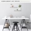 imageMCS Floating Shelf Room Decor Wooden Shelf Black 24 x 8 InchGrey