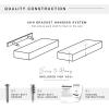 imageMCS Floating Shelf Room Decor Wooden Shelf Black 24 x 8 InchWhite