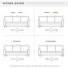 imageMCS Floating Shelf Room Decor Wooden Shelf Walnut Woodgrain 12 x 8 Inch Set of 2Grey