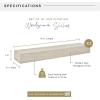 imageMCS Floating Shelf Room Decor Wooden Shelf Walnut Woodgrain 12 x 8 Inch Set of 2Grey