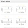 imageMCS Floating Shelf Room Decor Wooden Shelf Walnut Woodgrain 12 x 8 Inch Set of 2Natural