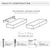 imageMCS Floating Shelf Room Decor Wooden Shelf Walnut Woodgrain 12 x 8 Inch Set of 2Walnut