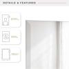 imageMCS Frameless Wall Mirror with 1 inch Bevel 20x30 inch SilverBevel Rectangle