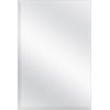 imageMCS Frameless Wall Mirror with 1 inch Bevel 20x30 inch SilverBevel Rectangle