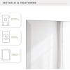 imageMCS Frameless Wall Mirror with 1 inch Bevel 20x30 inch SilverBevel Rectangle