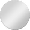 imageMCS Frameless Wall Mirror with 1 inch Bevel 20x30 inch SilverBevel Round