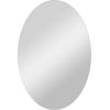 imageMCS Frameless Wall Mirror with 1 inch Bevel 20x30 inch SilverPolished Oval