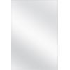 imageMCS Frameless Wall Mirror with 1 inch Bevel 20x30 inch SilverPolished Rectangle