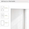 imageMCS Frameless Wall Mirror with 1 inch Bevel 20x30 inch SilverPolished Rectangle