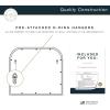 imageMCS Master ampamp Co 26in Round Brass Black Mirror Modern Wall Hanging Large Mirror for Bathroom Bedroom ampamp LivingroomBlack