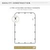 imageMCS Master ampamp Co 26in Round Brass Black Mirror Modern Wall Hanging Large Mirror for Bathroom Bedroom ampamp LivingroomBlack