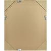 imageMCS Master ampamp Co 26in Round Brass Black Mirror Modern Wall Hanging Large Mirror for Bathroom Bedroom ampamp LivingroomWhite
