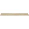 imageMCS Picture Ledge Shelf Room Decor Floating Shelf Gray Woodgrain 35 Inch Set of 2Natural