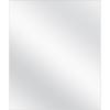 imageMCS Frameless Wall Mirror with Polished Edge 30x36 inch Silver