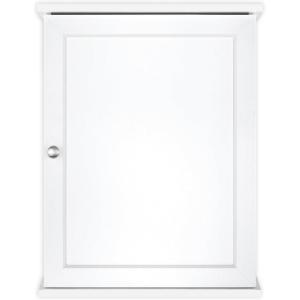 imageMCS 23x26 White Medicine Cabinet Organizer Wall Mounted Bathroom Cabinet for OverTheToilet Storage Bathroom Furniture ampamp Restroom Organizer23x18  1 Door