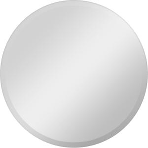 imageMCS Frameless Wall Mirror with 1 inch Bevel 20x30 inch SilverBevel Round