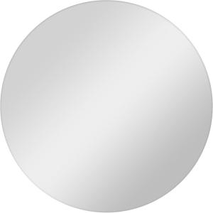 imageMCS Frameless Wall Mirror with 1 inch Bevel 20x30 inch SilverPolished Round