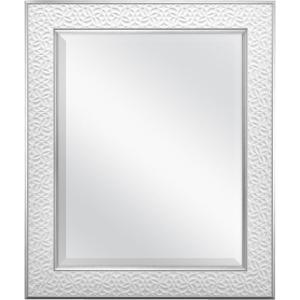 imageMCS Master ampamp Co 26in Round Brass Black Mirror Modern Wall Hanging Large Mirror for Bathroom Bedroom ampamp LivingroomWhite