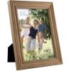 imageMCS 5pc Rustic Wood Frame Set Black 65619Burnt Oak