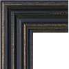 imageMCS 5pc Rustic Wood Frame Set Black 65619Distressed Black