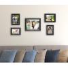 imageMCS 5pc Rustic Wood Frame Set Black 65619Distressed Black