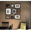 imageMCS 9 Piece with Usable Artwork Frame Set Bronze Finish