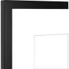 imageMCS East Village Frame Black 11 x 14 matted to 5 x 7 in Single14x14