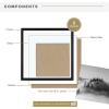 imageMCS East Village Frame Black 11 x 14 matted to 5 x 7 in Single14x14