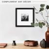 imageMCS East Village Frame Black 11 x 14 matted to 5 x 7 in Single8x8