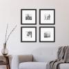 imageMCS East Village Frame Black 11 x 14 matted to 5 x 7 in Single8x8
