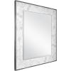 imageMCS Frameless Wall Mirror with 1 inch Bevel 24x36 inch SilverMarble