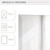 imageMCS Frameless Wall Mirror with 1 inch Bevel 24x36 inch SilverSilver