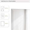 imageMCS Frameless Wall Mirror with 1 inch Bevel 24x36 inch SilverSilver