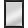 imageMCS Frameless Wall Mirror with Polished Edge 24x30 inch SilverBlack