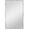 imageMCS Frameless Wall Mirror with Polished Edge 24x30 inch SilverBrushed Nickel