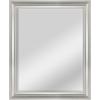 imageMCS Frameless Wall Mirror with Polished Edge 24x30 inch SilverSilver
