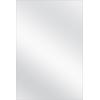 imageMCS Frameless Wall Mirror with Polished Edge 24x30 inch SilverSilver