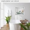 imageMCS Frameless Wall Mirror with Polished Edge 24x30 inch SilverSilver