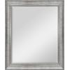imageMCS Frameless Wall Mirror with Polished Edge 24x30 inch SilverSilver