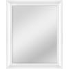 imageMCS Frameless Wall Mirror with Polished Edge 24x30 inch SilverWhite