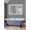 imageMCS Frameless Wall Mirror with Polished Edge 24x30 inch SilverWhite