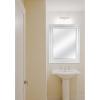 imageMCS Frameless Wall Mirror with Polished Edge 24x30 inch SilverWhite Wash