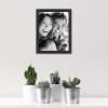 imageMCS Gallery Essential Picture Frames Photo Gallery Wall Frame Set with 4 x 6 Inch 5 x 7 Inch and 8 x 10 Inch Frames Black Woodgrain 10 PieceBlack Woodgrain