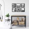 imageMCS Gallery Essential Picture Frames Photo Gallery Wall Frame Set with 4 x 6 Inch 5 x 7 Inch and 8 x 10 Inch Frames Black Woodgrain 10 PieceBlack Woodgrain